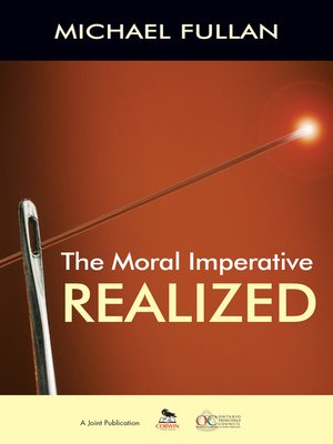 cover image of The Moral Imperative Realized